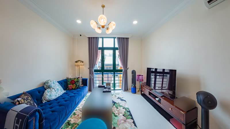 Tiong Bahru Freehold Apartment Near Havelock and Outram MRT, , 2 Bedrooms, 1,594 sqft, Apartment For Sale, by Kenny Ter, 500148666 - Living Room - PropertyGuru.com.sg