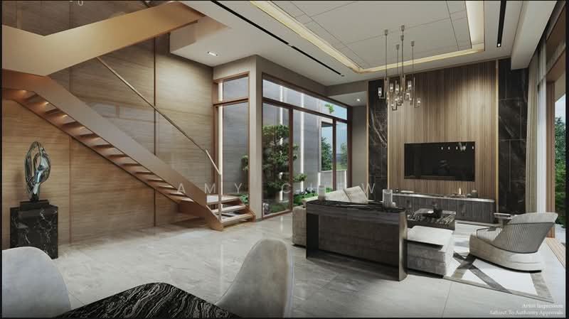 * Unbeatable Value *Branded Luxury * Award-winning Developer, Aida Street, 6 Bedrooms, 5,900 sqft, Semi-Detached House For Sale, by Amy Chew, 500148670 - Living Room - PropertyGuru.com.sg