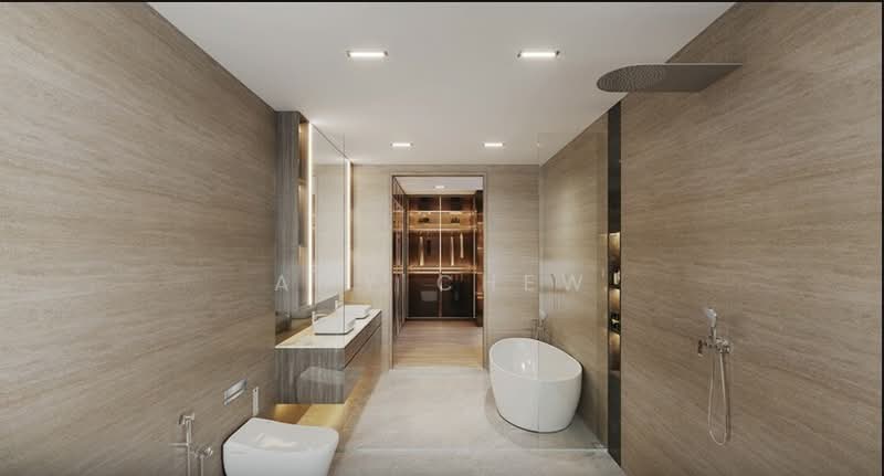 TOP Soon! Majestic Luxury Designer Link Bungalow Crafted by an Award-Winning Developer, Aida Street, 5 Bedrooms, 5,900 sqft, Semi-Detached House For Sale, by Amy Chew, 500148670 - Bathroom - PropertyGuru.com.sg