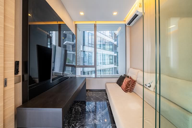 Helios Residences, 15 Cairnhill Circle, 2 Bedrooms, 1,281 sqft, Condominium For Rent, by Eunice Lam, 500148686 - Living Room - PropertyGuru.com.sg