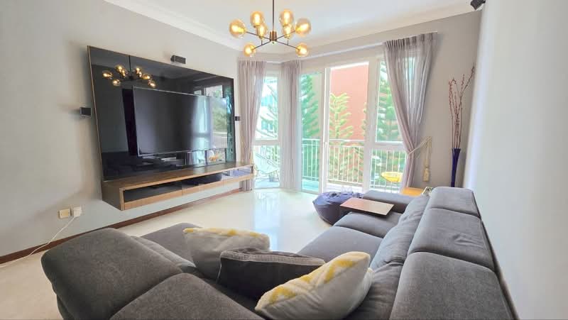 Edelweiss Park Condo, 90 Flora Road, 3 Bedrooms, 1,281 sqft, Condominium For Sale, by Fay Lim, 500148688 - Living Room - PropertyGuru.com.sg