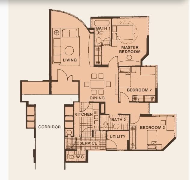 Bullion Park, 160 Lentor Loop, 3 Bedrooms, 1,260 sqft, Condominium For Rent, by Aly Ho, 500148704 - PropertyGuru.com.sg