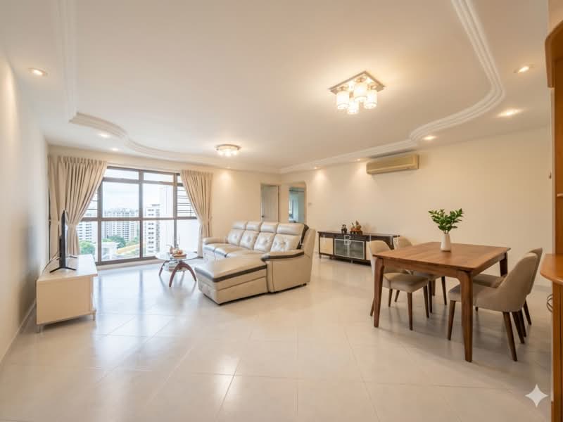 307D Anchorvale Road, 307D Anchorvale Road, 3 Bedrooms, 1,184 sqft, HDB Flat For Sale, by Zheng Libin, 500148708 - Living Room - PropertyGuru.com.sg