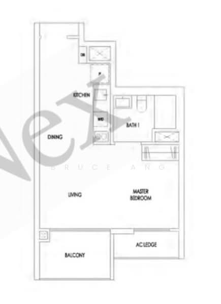 Treasure at Tampines, 57 Tampines Lane, 1 Bedroom, 463 sqft, Condominium For Sale, by Bruce Ang, 500148727 - PropertyGuru.com.sg