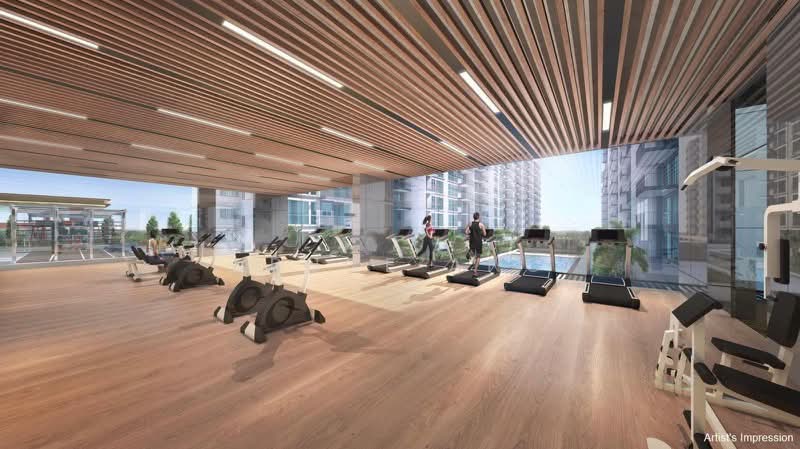 Treasure at Tampines, 57 Tampines Lane, 1 Bedroom, 463 sqft, Condominium For Sale, by Bruce Ang, 500148727 - Gym - PropertyGuru.com.sg