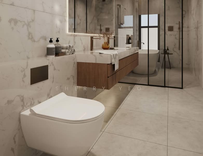 14 Dido Street, Dido Street, 5 Bedrooms, 3,268 sqft, Terraced House For Sale, by Sherry Yeo, 500148731 - Bathroom - PropertyGuru.com.sg