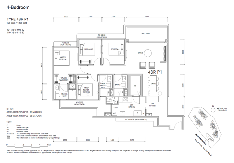 Lentor Gardens Residences, 68 Lentor Gardens, 4 Bedrooms, 1,184 sqft, Condominium For Sale, by Sherry Yeo, 500148751 - PropertyGuru.com.sg