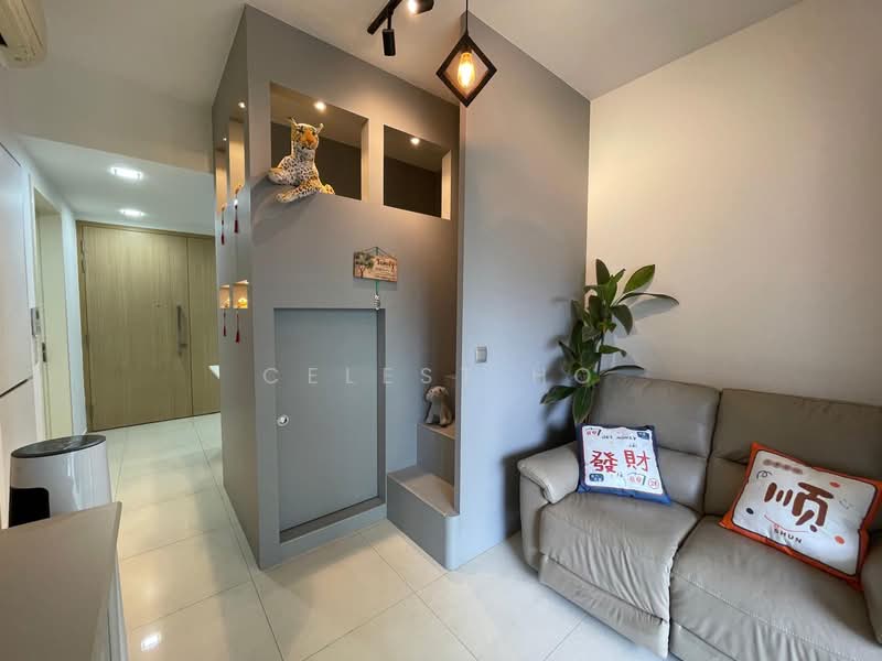 Ripple Bay, 4 Pasir Ris Link, 1 Bedroom, 614 sqft, Condominium For Rent, by Celest Ho, 500148788 - Living Room - PropertyGuru.com.sg