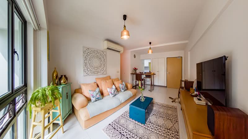 87 Dawson Road, 87 Dawson Road, 3 Bedrooms, 893 sqft, HDB Flat For Sale, by Orry Goh, 500148834 - Living Room - PropertyGuru.com.sg