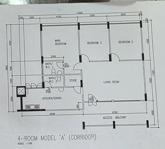 798 Yishun Ring Road, 798 Yishun Ring Road, 3 Bedrooms, 1,108 sqft, HDB Flat For Sale, by WIN win, 500148852 - PropertyGuru.com.sg