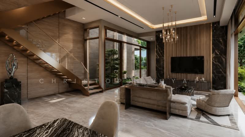 D15: Freehold Semi-Detached | Felicita | Opera Estate | Aida Street, Aida Street, 6 Bedrooms, 5,900 sqft, Semi-Detached House For Sale, by Christopher Yap, 500148878 - Living Room - PropertyGuru.com.sg