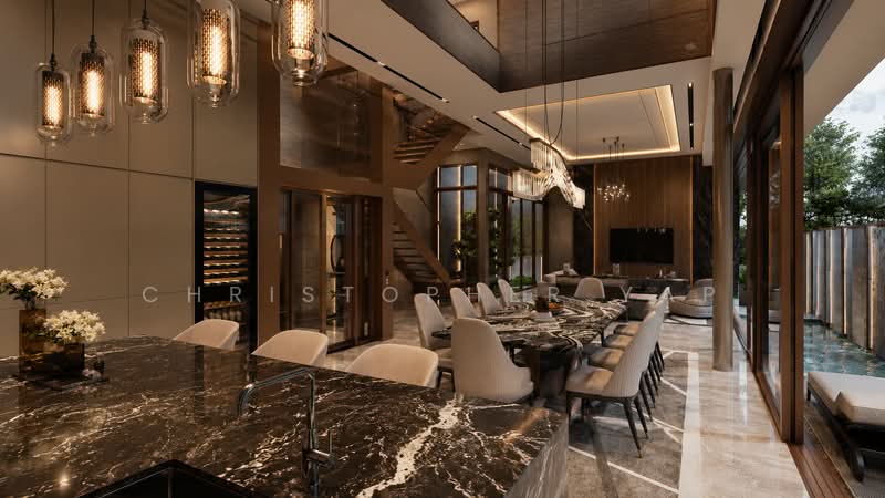 D15: Freehold Semi-Detached | Felicita | Opera Estate | Aida Street, Aida Street, 6 Bedrooms, 5,900 sqft, Semi-Detached House For Sale, by Christopher Yap, 500148878 - Dining Room - PropertyGuru.com.sg