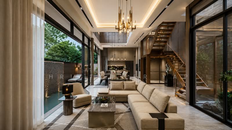 D15: Freehold Semi-Detached | Felicita | Opera Estate | Aida Street, Aida Street, 6 Bedrooms, 5,900 sqft, Semi-Detached House For Sale, by Christopher Yap, 500148878 - Living Room - PropertyGuru.com.sg