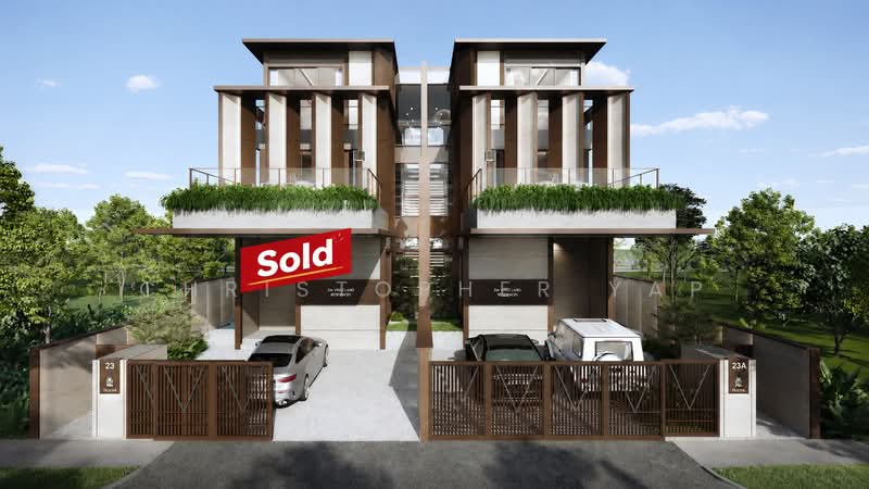 D15: Freehold Semi-Detached | Felicita | Opera Estate | Aida Street, Aida Street, 6 Bedrooms, 5,900 sqft, Semi-Detached House For Sale, by Christopher Yap, 500148878 - Exterior - PropertyGuru.com.sg