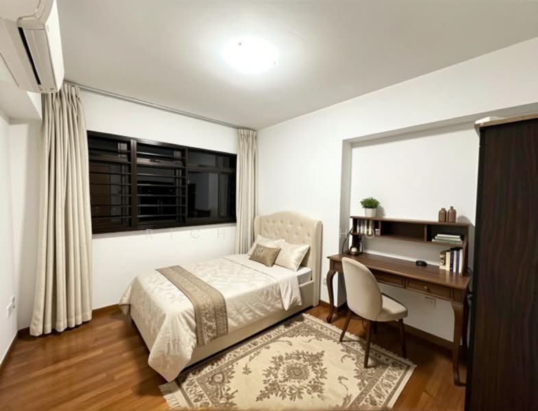 143 Lorong 2 Toa Payoh, 143 Lorong 2 Toa Payoh, 3 Bedrooms, 1,184 sqft, HDB Flat For Sale, by Richard Ho, 500148893 - Common Bedroom 1 with staging furniture - PropertyGuru.com.sg