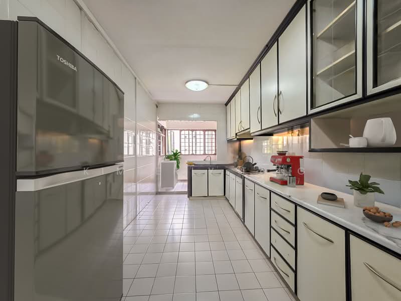 124A Rivervale Drive, 124A Rivervale Drive, 3 Bedrooms, 1,292 sqft, HDB Flat For Sale, by Kimberly Tang, 500149065 - Kitchen (AI Rendered) - PropertyGuru.com.sg