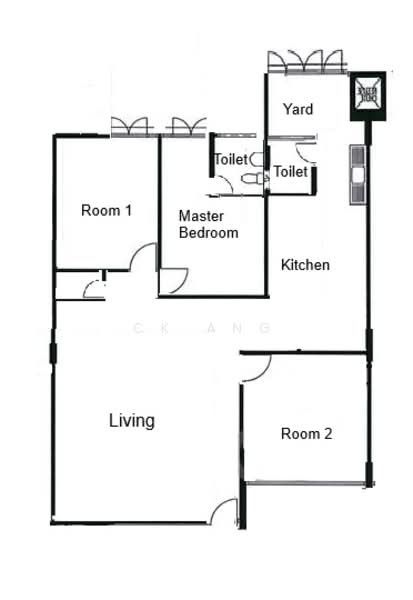 113 Lorong 3 Geylang, 113 Lorong 3 Geylang, 3 Bedrooms, 1,130 sqft, HDB Flat For Sale, by CK Ang, 500149068 - PropertyGuru.com.sg