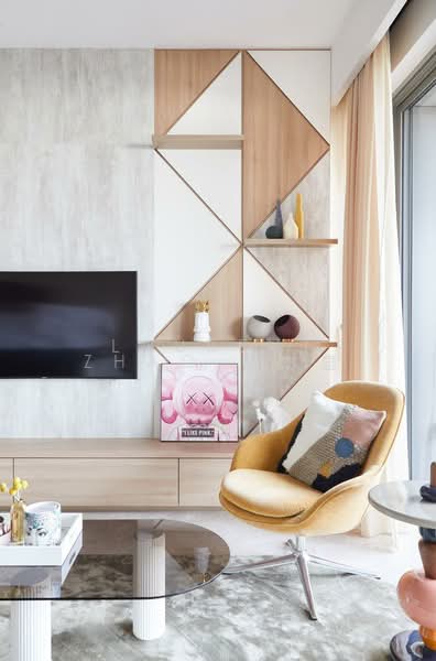 Leedon Residence, 6 Leedon Heights, 3 Bedrooms, 2,110 sqft, Condominium For Sale, by Laurent Zhao 赵志显, 500149075 - Living Room - PropertyGuru.com.sg