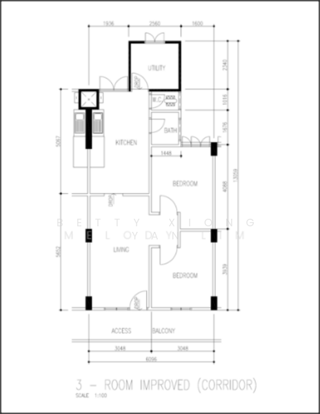 4 Bedok South Avenue 1, 4 Bedok South Avenue 1, 2 Bedrooms, 700 sqft, HDB Flat For Sale, by Betty Xiong Yan, 500149086 - PropertyGuru.com.sg