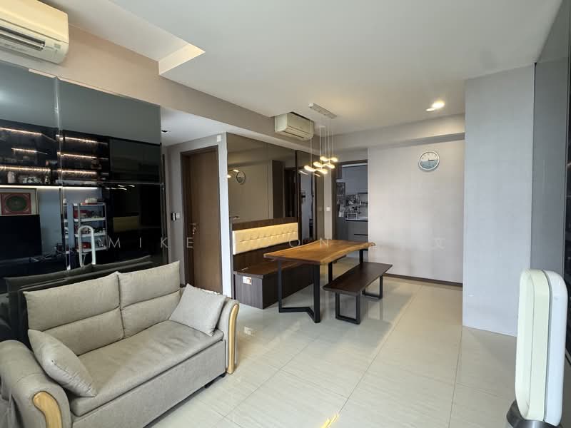Bellewoods, 100 Woodlands Avenue 5, 2 Bedrooms, 786 sqft, Executive Condominium For Sale, by Mike Poon 潘資文, 500149121 - Living Room - PropertyGuru.com.sg