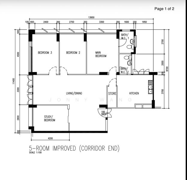 44 Lorong 5 Toa Payoh, 44 Lorong 5 Toa Payoh, 3 Bedrooms, 1,302 sqft, HDB Flat For Sale, by Jonny Wang, 500149196 - PropertyGuru.com.sg
