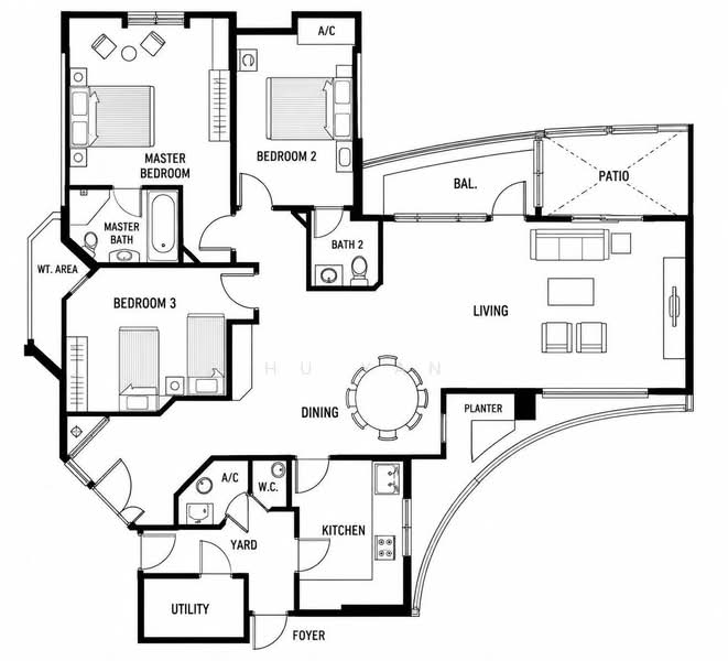 Maysprings, 2 Petir Road, 3 Bedrooms, 1,550 sqft, Apartment For Sale, by Hu Yan, 500149197 - PropertyGuru.com.sg