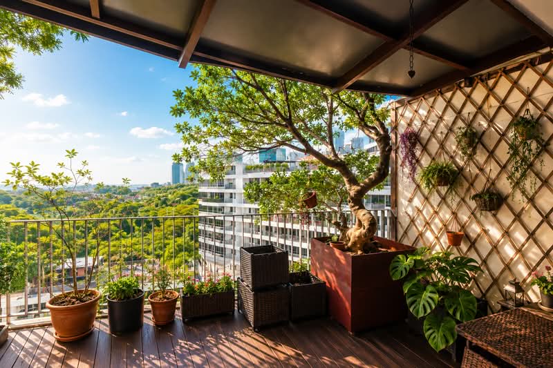 The Interlace, 180 Depot Road, 4 Bedrooms, 4,467 sqft, Condominium For Sale, by Cheryl Chen, 500149219 - Balcony - PropertyGuru.com.sg