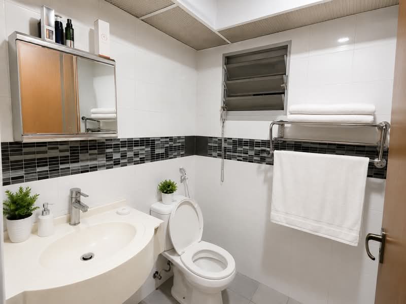 207B Punggol Place, 207B Punggol Place, 4 Bedrooms, 1,205 sqft, HDB Flat For Sale, by John Lee, 500149325 - Bathroom - PropertyGuru.com.sg