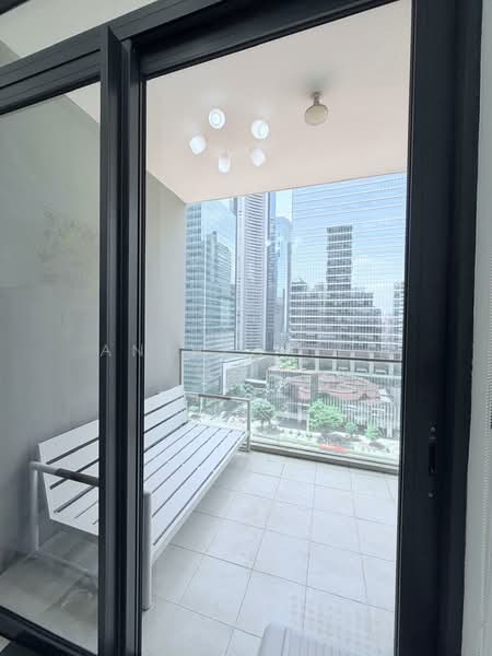 Robinson Suites, 50 Robinson Road, 2 Bedrooms, 603 sqft, Condominium For Rent, by Anthea Yeo 杨丽娇, 500149338 - Balcony - PropertyGuru.com.sg