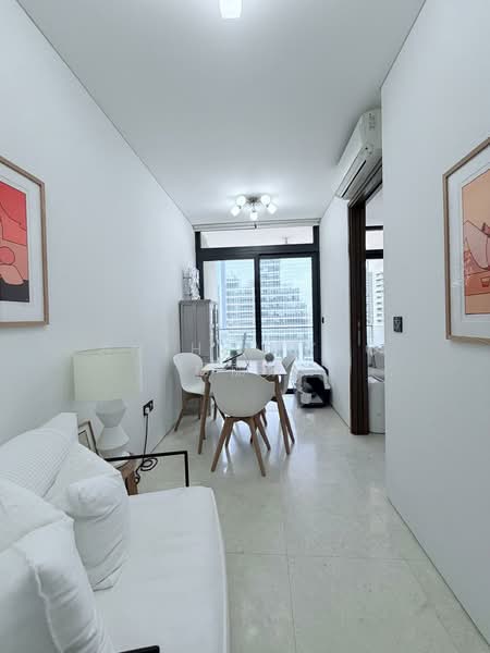 Robinson Suites, 50 Robinson Road, 2 Bedrooms, 603 sqft, Condominium For Rent, by Anthea Yeo 杨丽娇, 500149338 - Living Room - PropertyGuru.com.sg