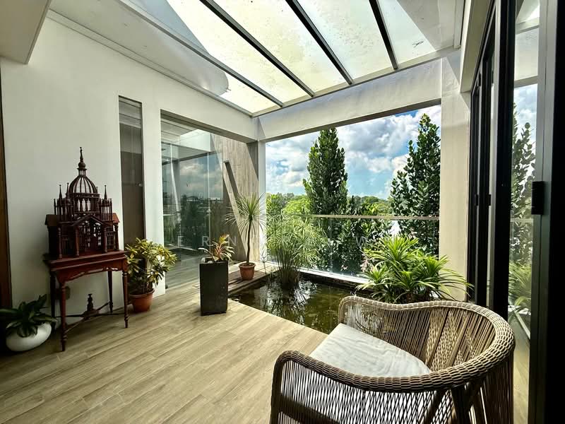 Beautiful Modern Bungalow Superb View ! King Albert Park MRT, Hua Guan Avenue Sian Tuan Avenue Binjai Park, 5 Bedrooms, 6,200 sqft, Bungalow House For Sale, by Bernard Wu, 500149349 - Balcony - PropertyGuru.com.sg