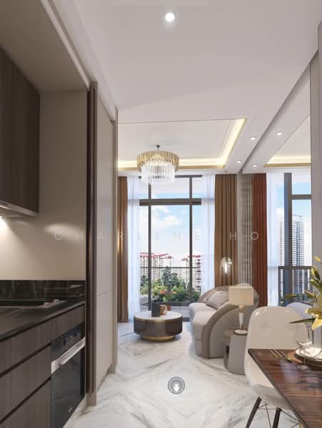 Van Holland, 188 Holland Road, 1 Bedroom, 495 sqft, Condominium For Sale, by Charlene Ho, 500149352 - Living Room - PropertyGuru.com.sg
