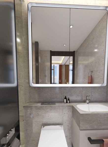 Van Holland, 188 Holland Road, 1 Bedroom, 495 sqft, Condominium For Sale, by Charlene Ho, 500149352 - Bathroom - PropertyGuru.com.sg