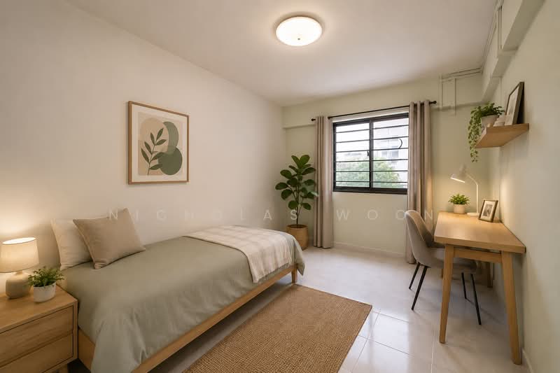 559 Ang Mo Kio Avenue 10, 559 Ang Mo Kio Avenue 10, 2 Bedrooms, 732 sqft, HDB Flat For Sale, by Nicholas Woon, 500149374 - Bedroom - PropertyGuru.com.sg