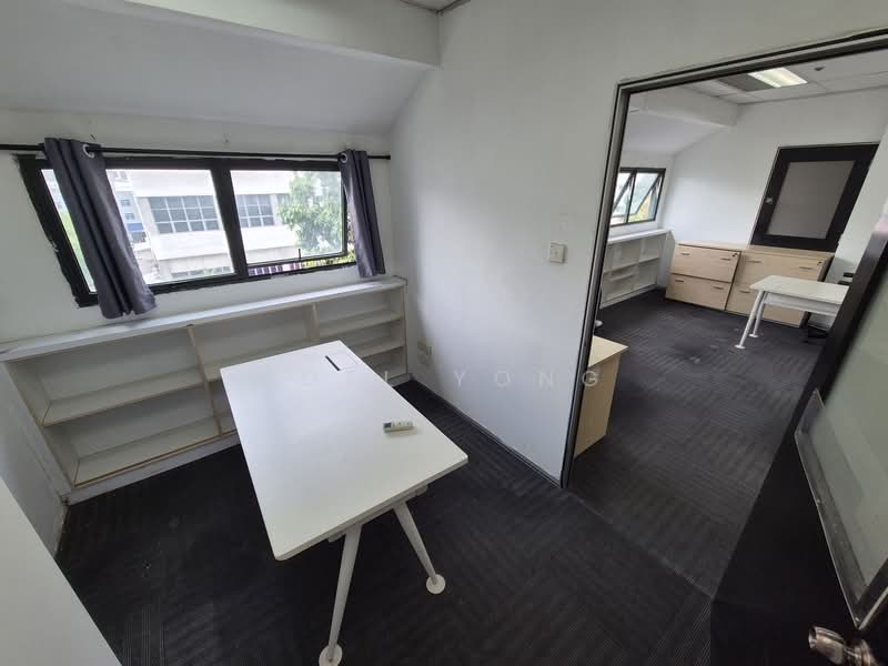 window unit has; open space + a room!, shift in condition with furniture!, 335 sqft, Light Industrial (B1) For Rent, by Joel Yong, 500149399 - CommercialGuru.com.sg