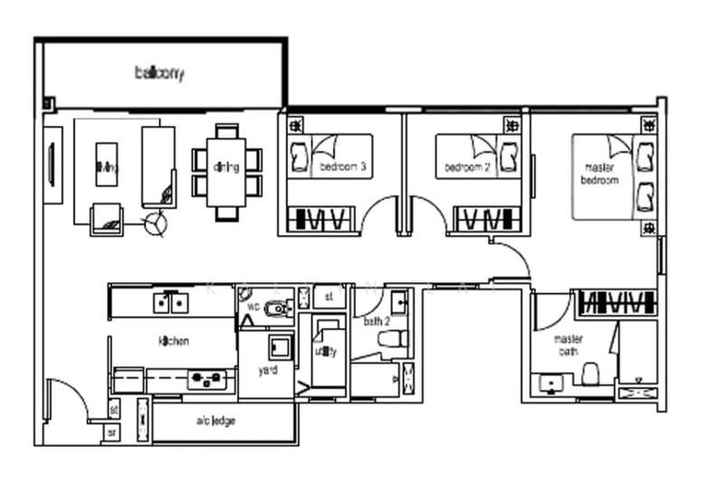 Tree House, 66 Chestnut Avenue, 3 Bedrooms, 1,152 sqft, Condominium For Sale, by Kalvin Lai, 500149426 - PropertyGuru.com.sg