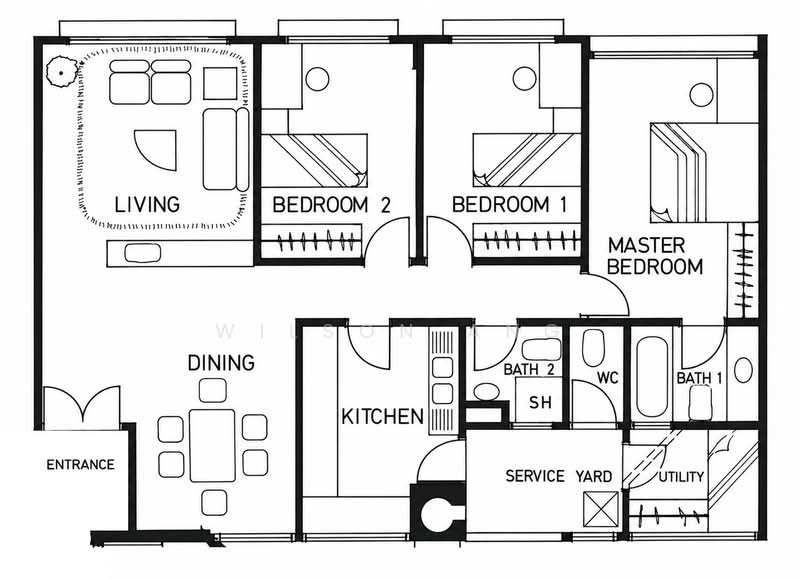 Avon Park, 1 Youngberg Terrace, 3 Bedrooms, 1,270 sqft, Condominium For Sale, by Wilson Ang, 500149436 - PropertyGuru.com.sg