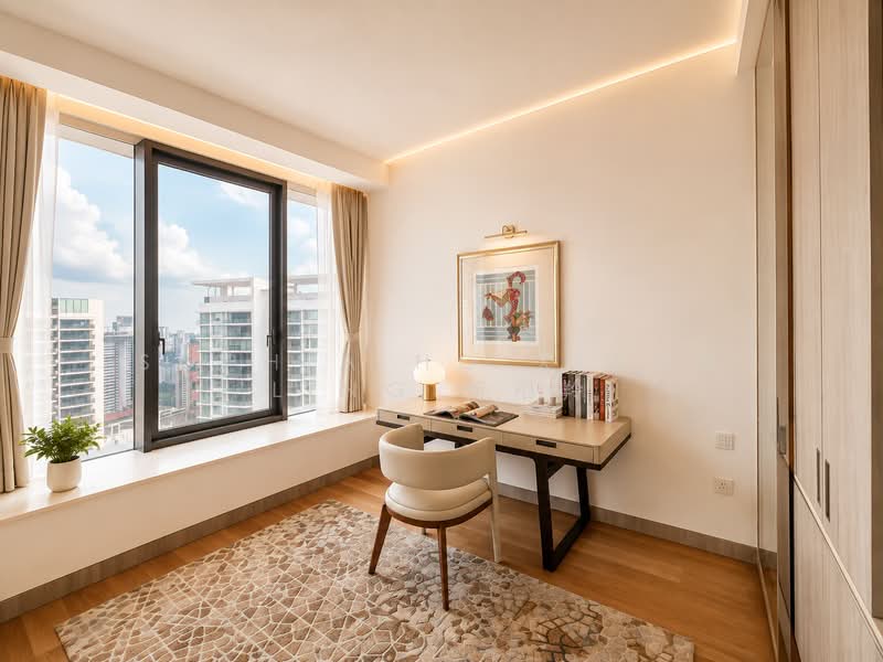 Ardmore Residence, 7 Ardmore Park, 4 Bedrooms, 3,186 sqft, Condominium For Rent, by Sophia Ho Xiang Ling 何相羚, 500149502 - Bedroom next to Master Bedroom - PropertyGuru.com.sg