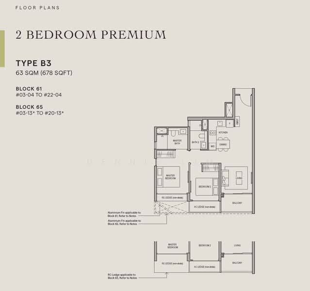 Bloomsbury Residences, 61 Media Circle, 2 Bedrooms, 678 sqft, Apartment For Sale, by Dennis Lim, 500149561 - PropertyGuru.com.sg