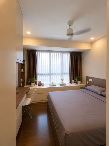 The Gale, 64 Flora Road, 3 Bedrooms, 1,152 sqft, Condominium For Rent, by James Ng, 500149624 - Bedroom - PropertyGuru.com.sg