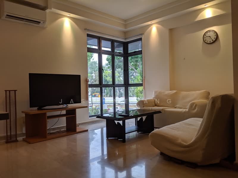 Carissa Park Condo, 4 Flora Drive, 1 Bedroom, 656 sqft, Condominium For Rent, by Jasmine Ang, 500149659 - Living Room - PropertyGuru.com.sg