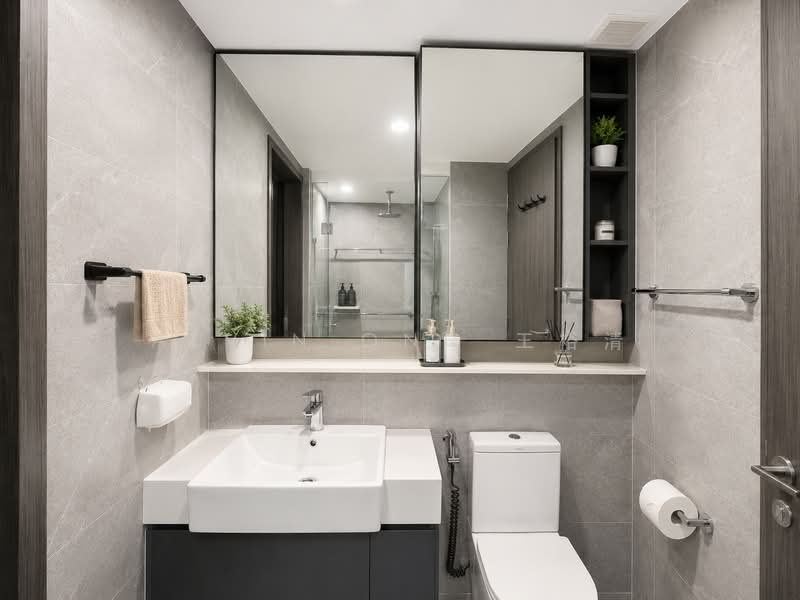 Riverfront Residences, 57 Hougang Avenue 7, 1 Bedroom, 517 sqft, Condominium For Sale, by Alvin Ong 王裕清, 500149661 - Bathroom - PropertyGuru.com.sg