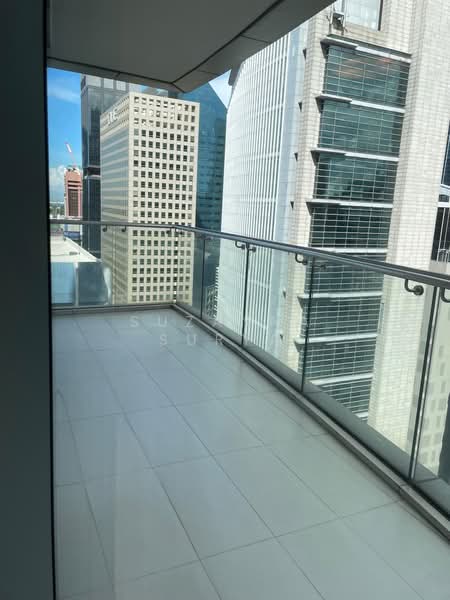 One Shenton, 1 Shenton Way, 2 Bedrooms, 1,227 sqft, Condominium For Rent, by Suzanna Surya, 500149667 - Balcony - PropertyGuru.com.sg