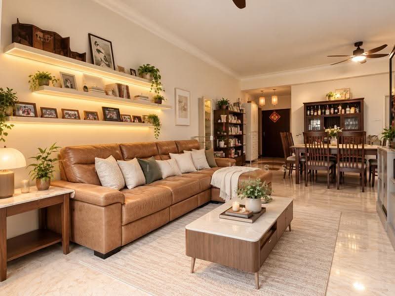 Hillview Green, 67 Hume Avenue, Clementi Park / Upper Bukit Timah, 3 Bedrooms, 1,281 sqft, Condominium For Sale, by Kesinee Kess, 500149681 - Living Room - PropertyGuru.com.sg