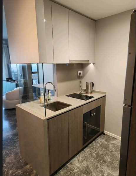 Avenue South Residence, 1 Silat Avenue, 2 Bedrooms, 657 sqft, Condominium For Rent, by Zac Liew, 500149701 - Kitchen - PropertyGuru.com.sg