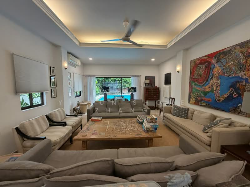 5 Jalan Lim Tai See, Sixth Avenue MRT, Holland Road, Coronation Road West, Namely, Bukit Timah Road, Bukit Timah Road, 5 Bedrooms, 6,000 sqft, Bungalow House For Rent, by Yi Yun Shone Zhang, 500149715 - Living Room - PropertyGuru.com.sg