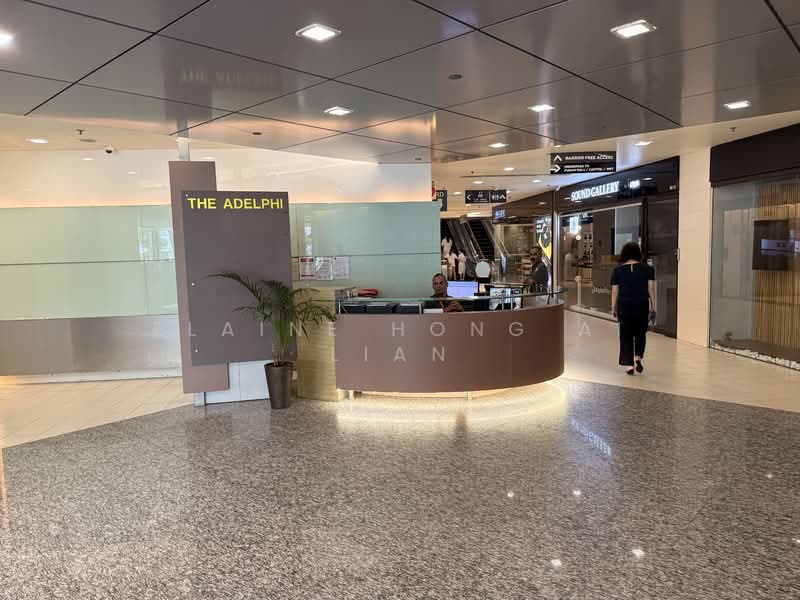 The Adelphi, 1 Coleman Street, City Hall / Clarke Quay, 800 sqft, Office For Rent, by Elaine Hong Ai Lian, 500149719 - Lobby - CommercialGuru.com.sg