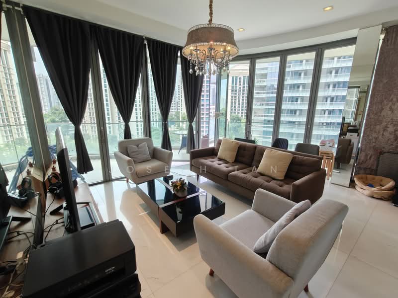 Cliveden at Grange, 100 Grange Road, 3 Bedrooms, 2,153 sqft, Condominium For Sale, by Joseph Tan, 500149720 - Living Room - PropertyGuru.com.sg