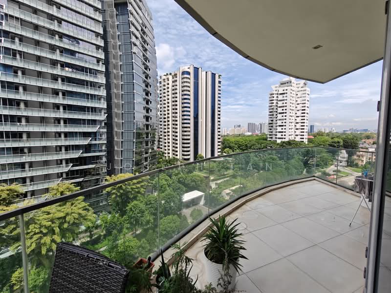 Cliveden at Grange, 100 Grange Road, 3 Bedrooms, 2,153 sqft, Condominium For Sale, by Joseph Tan, 500149720 - Balcony - PropertyGuru.com.sg