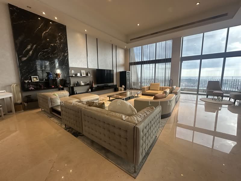 V on Shenton, 5 Shenton Way, 4 Bedrooms, 3,918 sqft, Condominium For Rent, by Raynard Lim, 500149735 - Living Room - PropertyGuru.com.sg